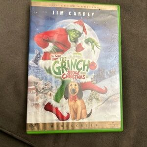 Dr. Seuss How the Grinch Stole Christmas (DVD, 2001) Collector's Ed.  WideScreen